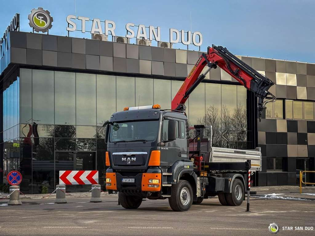 MAN TGS 18.480 PALFINGER PK 16502 HDS Crane,Kipper - Tipper: picture 5 MAN TGS 18.480 PALFINGER PK 16502 HDS Crane,Kipper - Tipper: picture 5