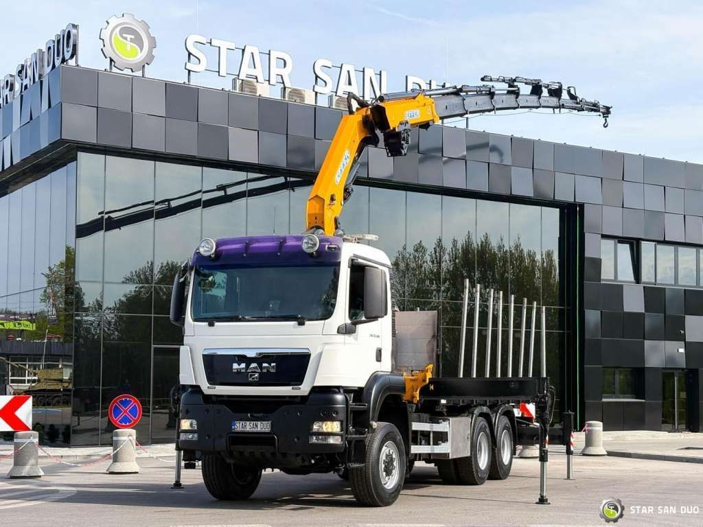 MAN TGS 33.400 6x6 BL EFFER 315/8S HDS Crane 2019 - Crane truck: picture 1 MAN TGS 33.400 6x6 BL EFFER 315/8S HDS Crane 2019 - Crane truck: picture 1