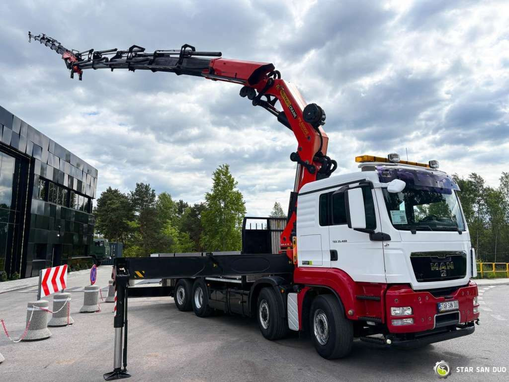MAN TGS 35.480 8x4 PALFINGER PK 60002 Fly Jib Winch - Crane truck: picture 4 MAN TGS 35.480 8x4 PALFINGER PK 60002 Fly Jib Winch - Crane truck: picture 4