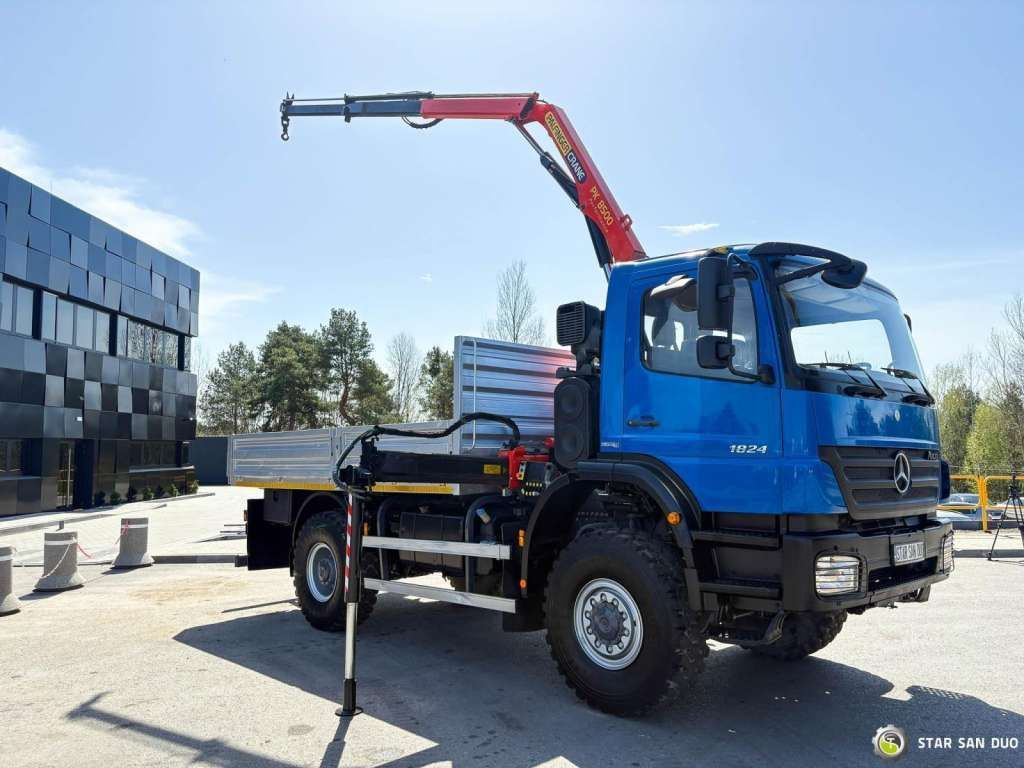 Mercedes-Benz AXOR 1824 4x4 PALFINGER PK 8500 Crane Kran - Crane truck: picture 2 Mercedes-Benz AXOR 1824 4x4 PALFINGER PK 8500 Crane Kran - Crane truck: picture 2