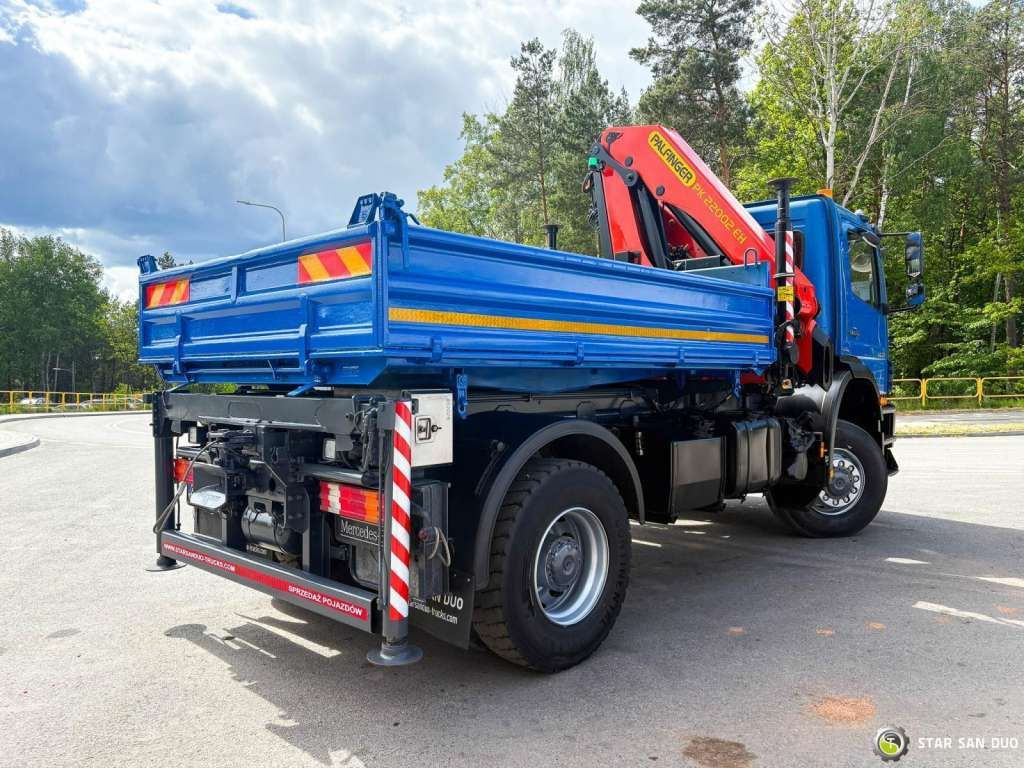 Tipper Mercedes-Benz  AXOR 1833 4x4 Palfinger PK 22002 EH Crane Winch: picture 7