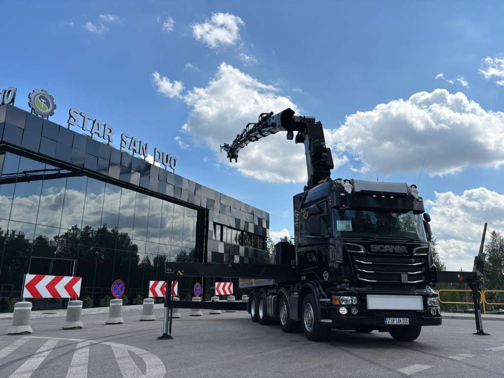 Scania  R560 8x2 PALFINGER PK 92002 SH Fly Jib Winch 5t leasing Scania  R560 8x2 PALFINGER PK 92002 SH Fly Jib Winch 5t: picture 9