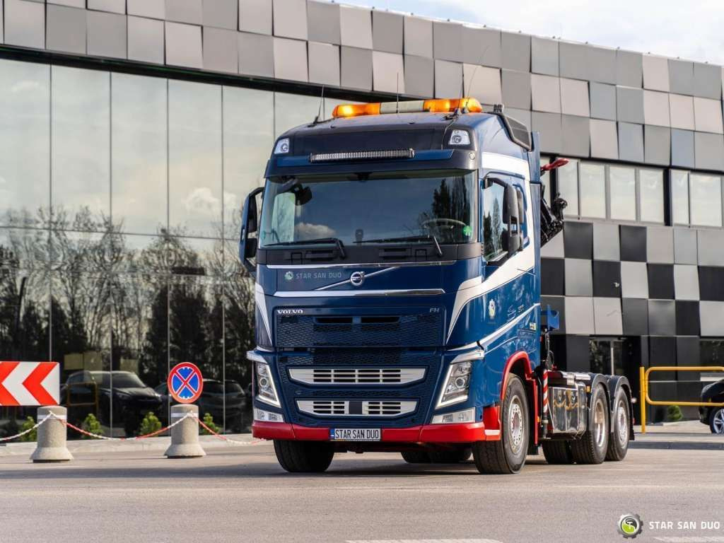 Volvo FH 500 6x2 HMF 3220-K5 HDS Crane Euro 6 - Crane truck: picture 5 Volvo FH 500 6x2 HMF 3220-K5 HDS Crane Euro 6 - Crane truck: picture 5