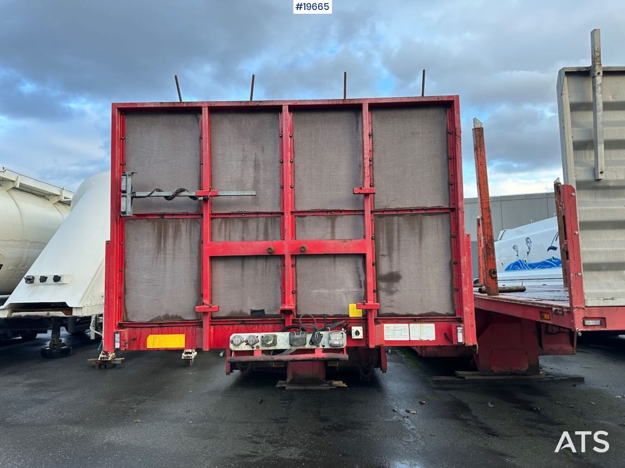Broshuis 3 AUD-44 brønnhenger. - Dropside/ Flatbed semi-trailer: picture 2 Broshuis 3 AUD-44 brønnhenger. - Dropside/ Flatbed semi-trailer: picture 2