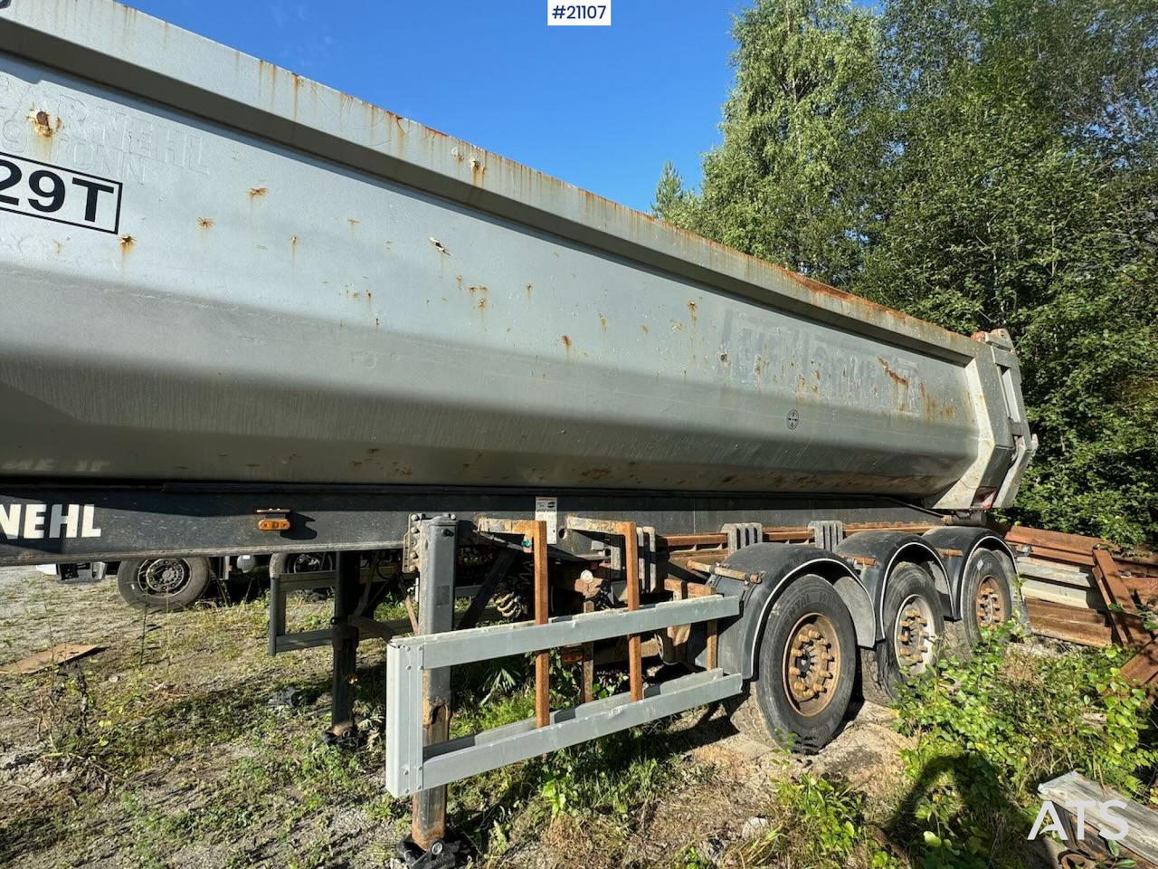 Carnehl Tippsemi - Tipper semi-trailer: picture 3 Carnehl Tippsemi - Tipper semi-trailer: picture 3