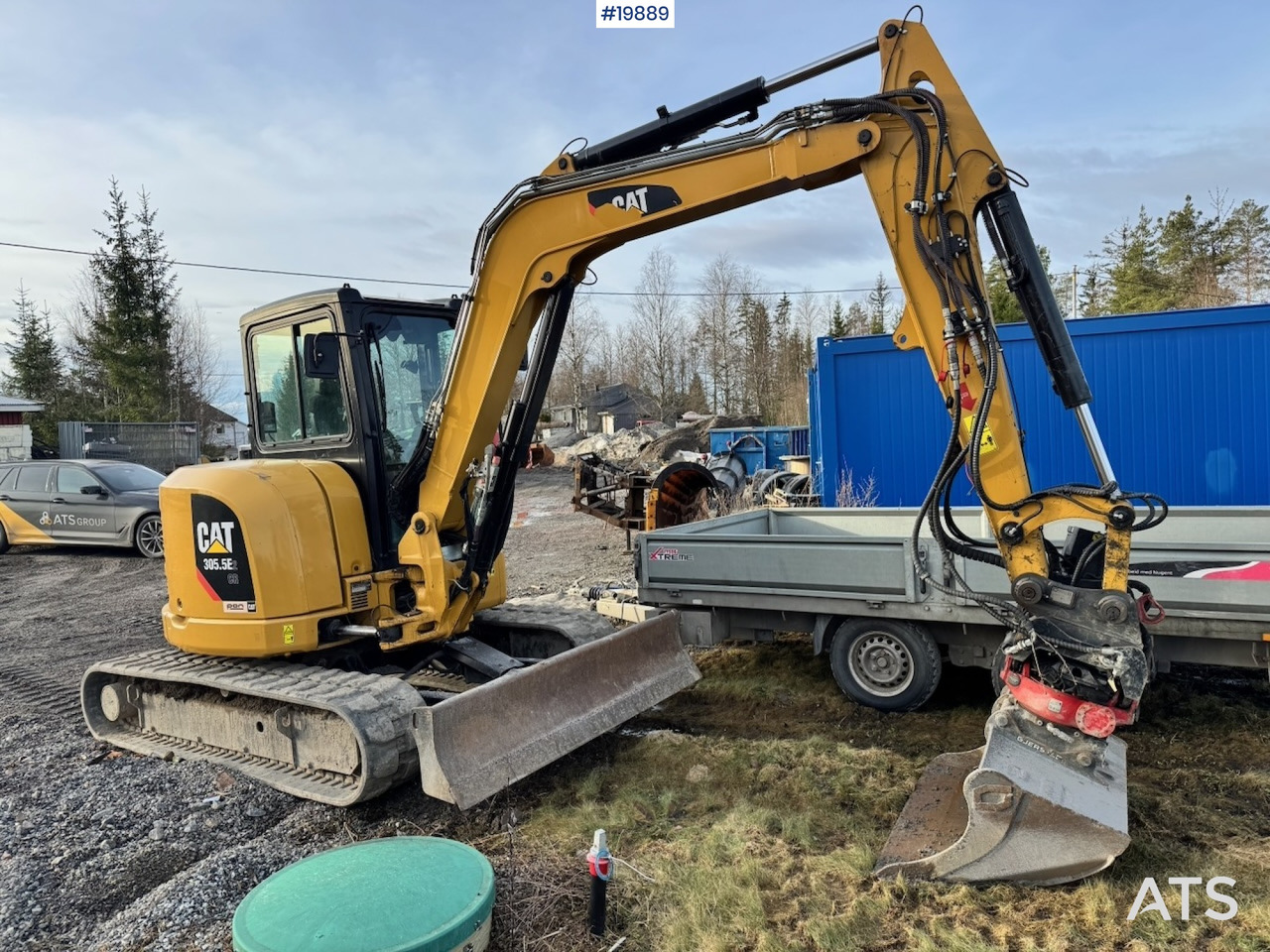 Caterpillar 305.5E2 - Excavator: picture 1 Caterpillar 305.5E2 - Excavator: picture 1