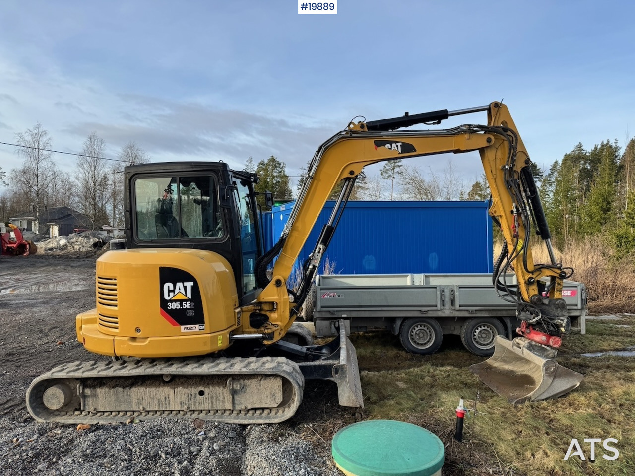 Caterpillar 305.5E2 - Excavator: picture 2 Caterpillar 305.5E2 - Excavator: picture 2