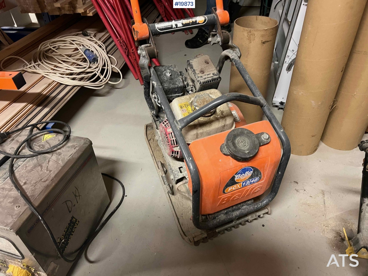 Belle PCX 13/40 kompremeringsplate (87 kg) - Construction machinery: picture 4 Belle PCX 13/40 kompremeringsplate (87 kg) - Construction machinery: picture 4