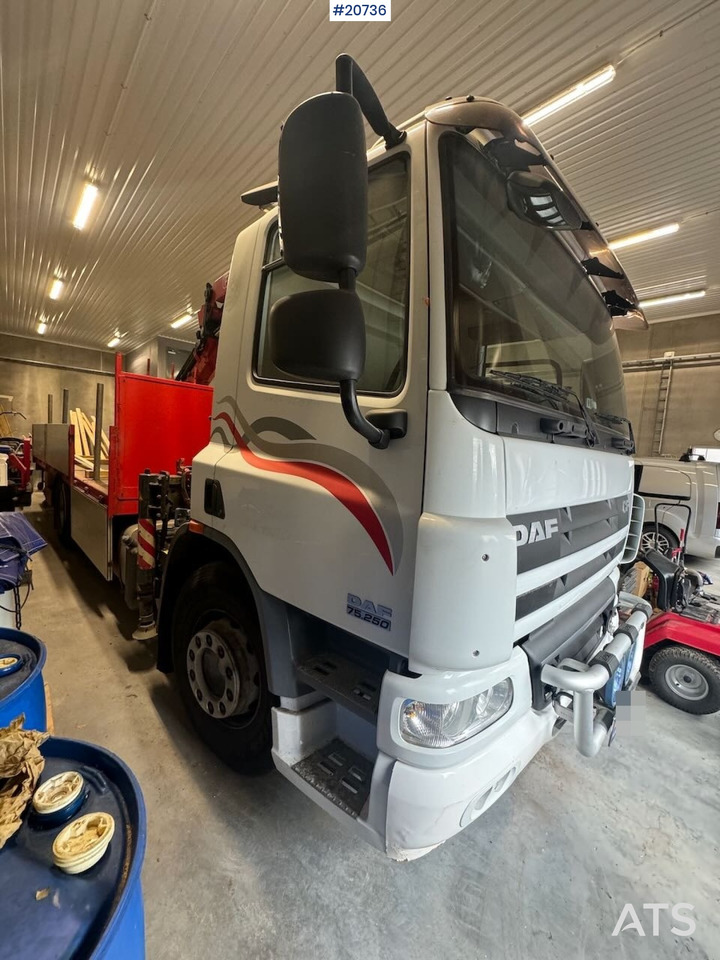 DAF CF75.250 - Dropside/ Flatbed truck, Crane truck: picture 5 DAF CF75.250 - Dropside/ Flatbed truck, Crane truck: picture 5