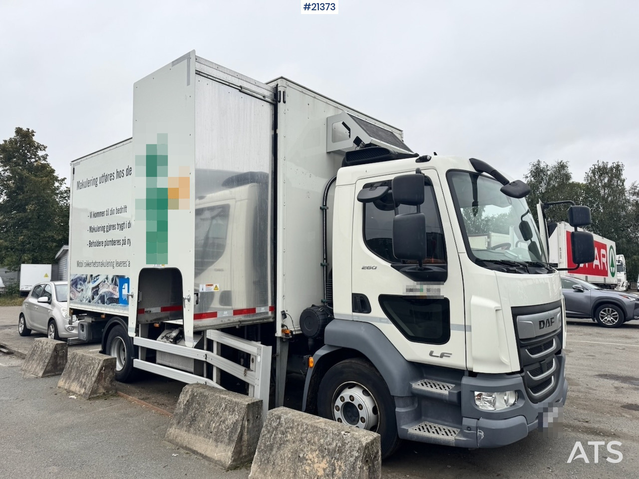 DAF LF 260 - Industrial waste shredder, Truck: picture 2 DAF LF 260 - Industrial waste shredder, Truck: picture 2
