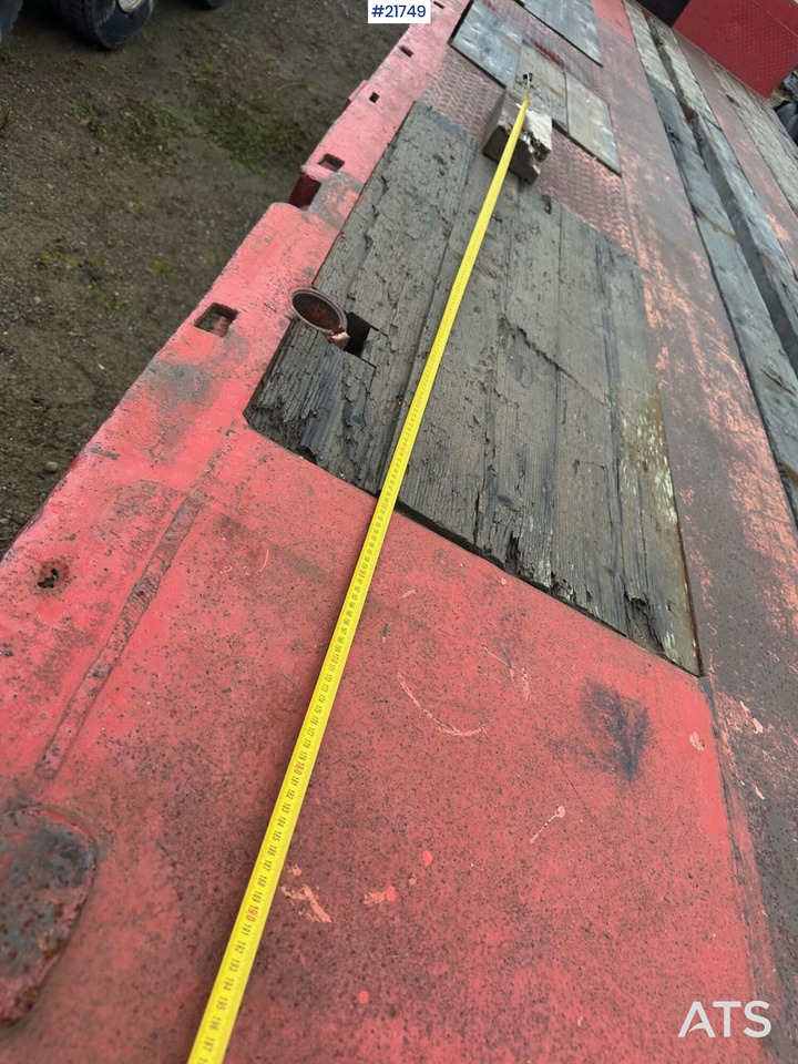 Damm 3SD335 3 akslet maskintralle - Low loader semi-trailer: picture 4 Damm 3SD335 3 akslet maskintralle - Low loader semi-trailer: picture 4