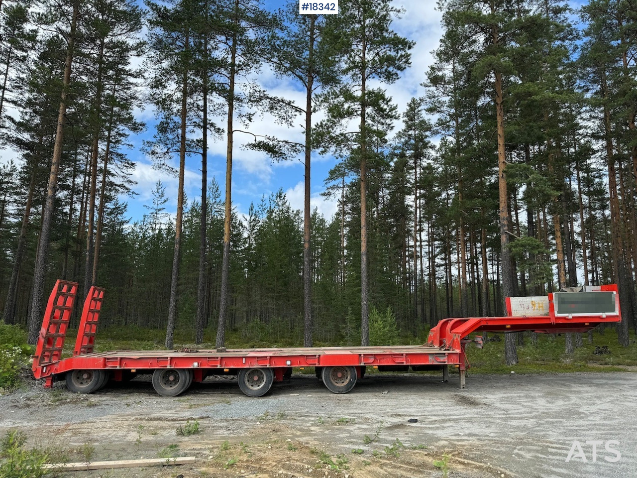 Damm 4SD - Autotransporter semi-trailer: picture 1 Damm 4SD - Autotransporter semi-trailer: picture 1