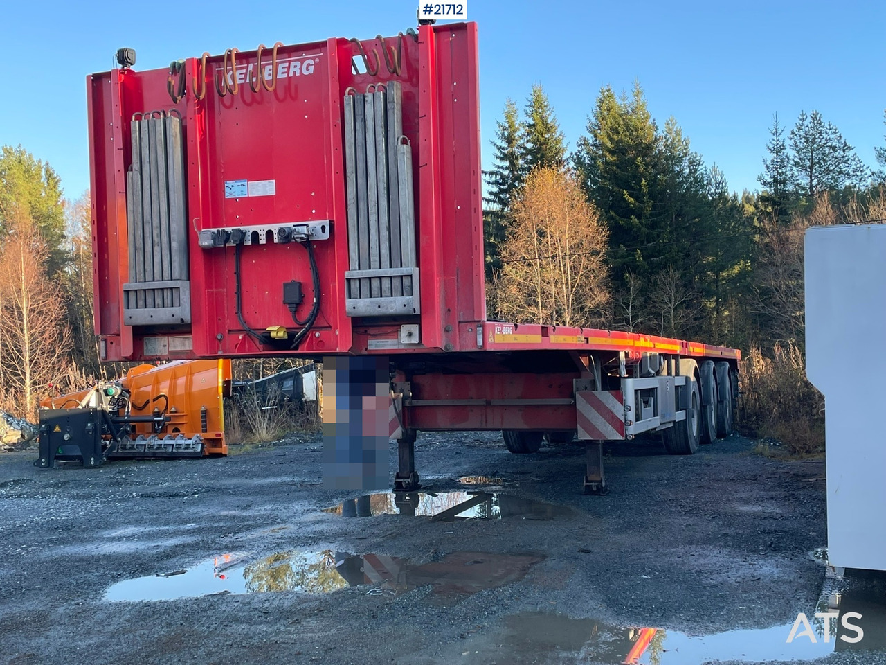 Doll DOLL P3H-Z18 Rettsemi med uttrekk - Dropside/ Flatbed semi-trailer: picture 2 Doll DOLL P3H-Z18 Rettsemi med uttrekk - Dropside/ Flatbed semi-trailer: picture 2