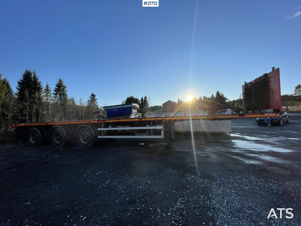 Doll DOLL P3H-Z18 Rettsemi med uttrekk - Dropside/ Flatbed semi-trailer: picture 4 Doll DOLL P3H-Z18 Rettsemi med uttrekk - Dropside/ Flatbed semi-trailer: picture 4