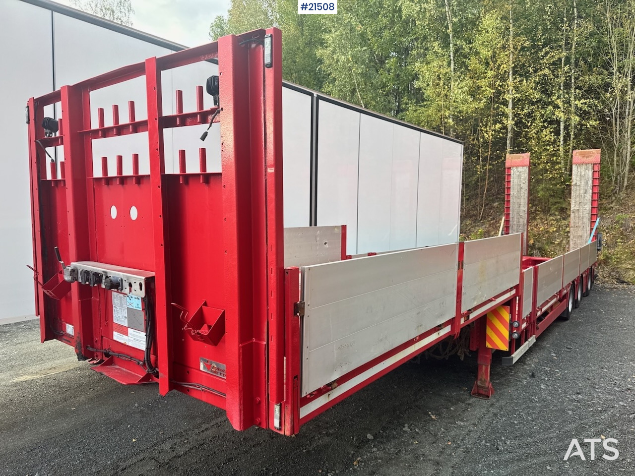 Doll Doll Maskinsemi m/ Bredding og Hydrauliske bruer - Low loader semi-trailer: picture 1 Doll Doll Maskinsemi m/ Bredding og Hydrauliske bruer - Low loader semi-trailer: picture 1
