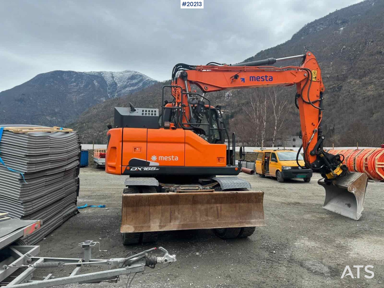 Doosan DX165W-5 - Wheel loader: picture 5 Doosan DX165W-5 - Wheel loader: picture 5