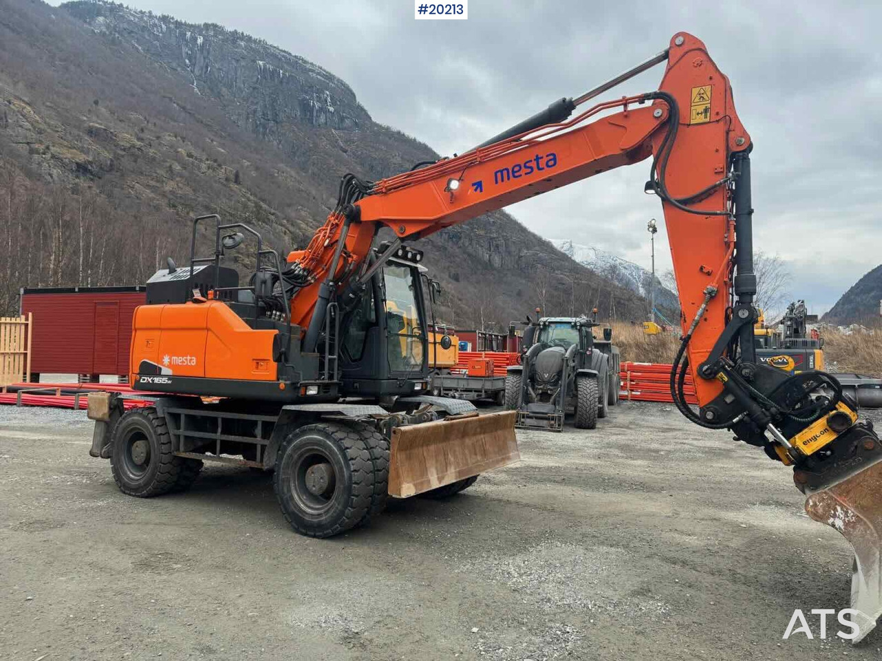 Doosan DX165W-5 - Wheel loader: picture 2 Doosan DX165W-5 - Wheel loader: picture 2