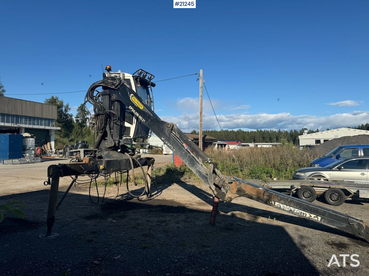 Epsilon M12 - Truck mounted crane: picture 5 Epsilon M12 - Truck mounted crane: picture 5