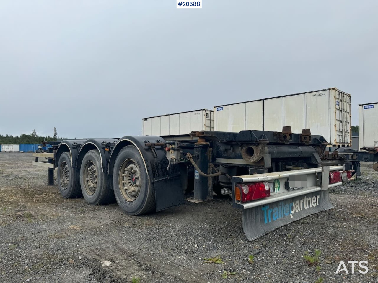 F.A.G 2015 F.A.G Containerkjerre – med tipp - Container transporter/ Swap body trailer: picture 3 F.A.G 2015 F.A.G Containerkjerre – med tipp - Container transporter/ Swap body trailer: picture 3