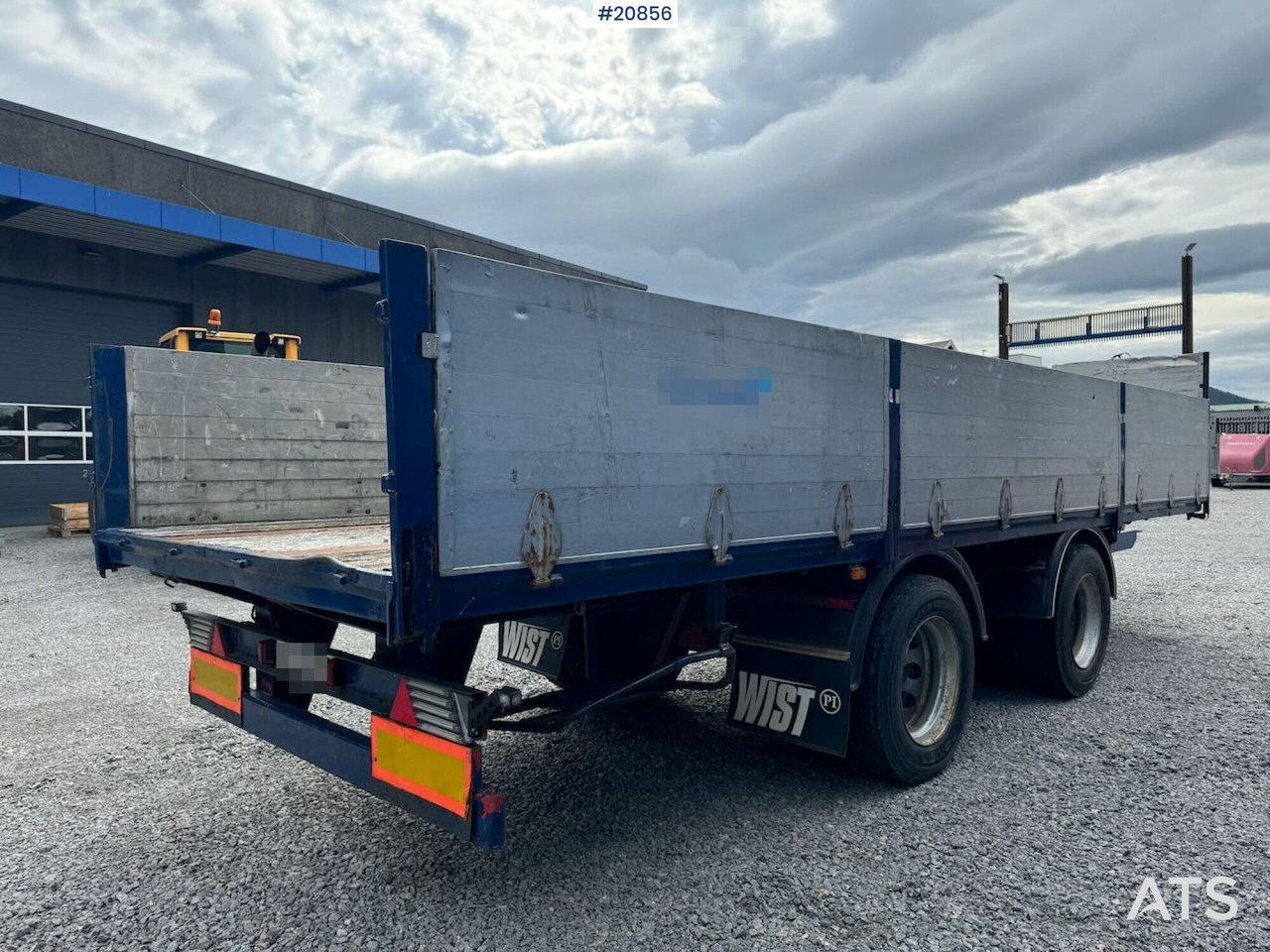 Dropside/ Flatbed trailer GMF G M F Plankjerre: picture 8