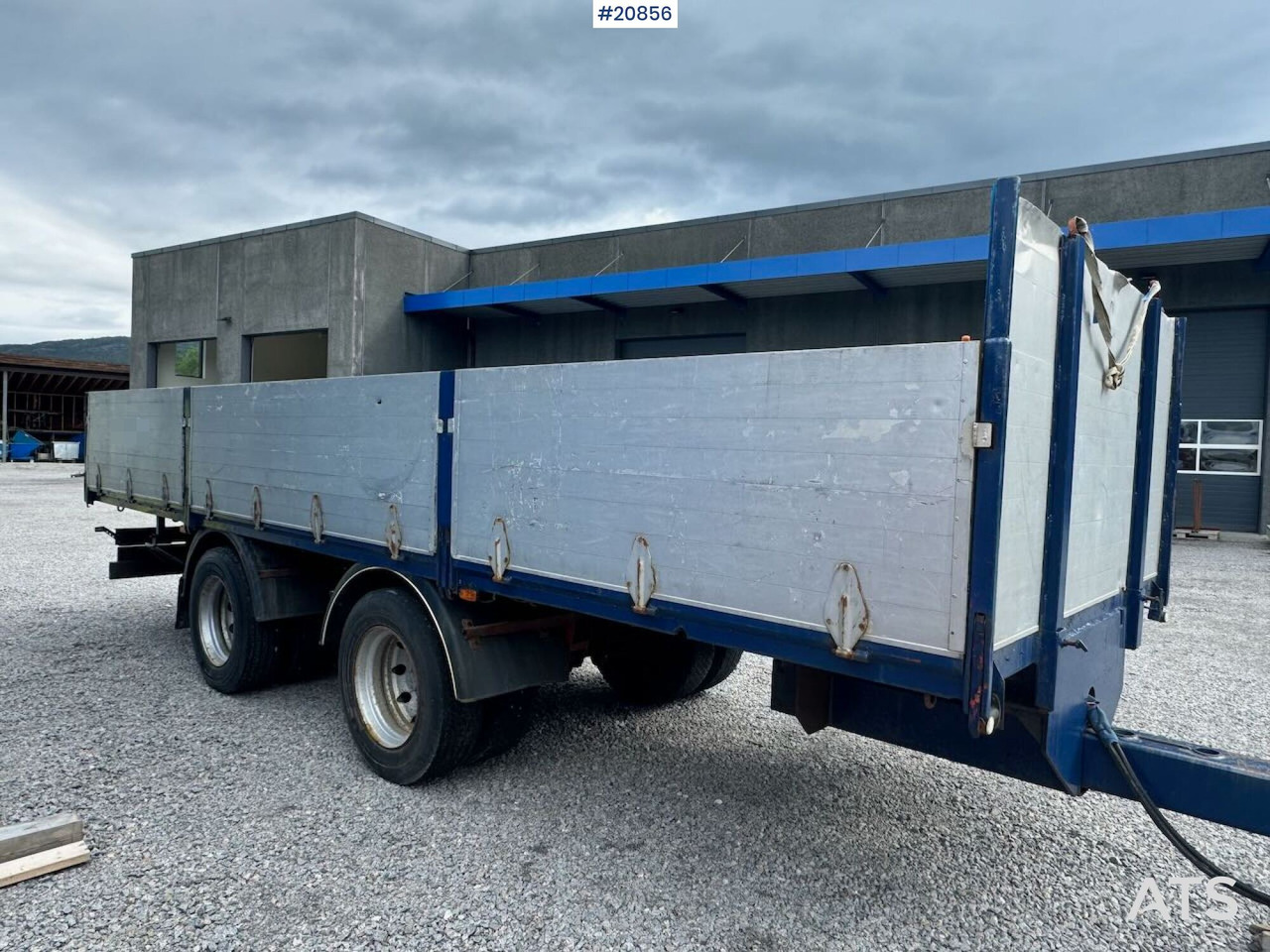 Dropside/ Flatbed trailer GMF G M F Plankjerre: picture 7