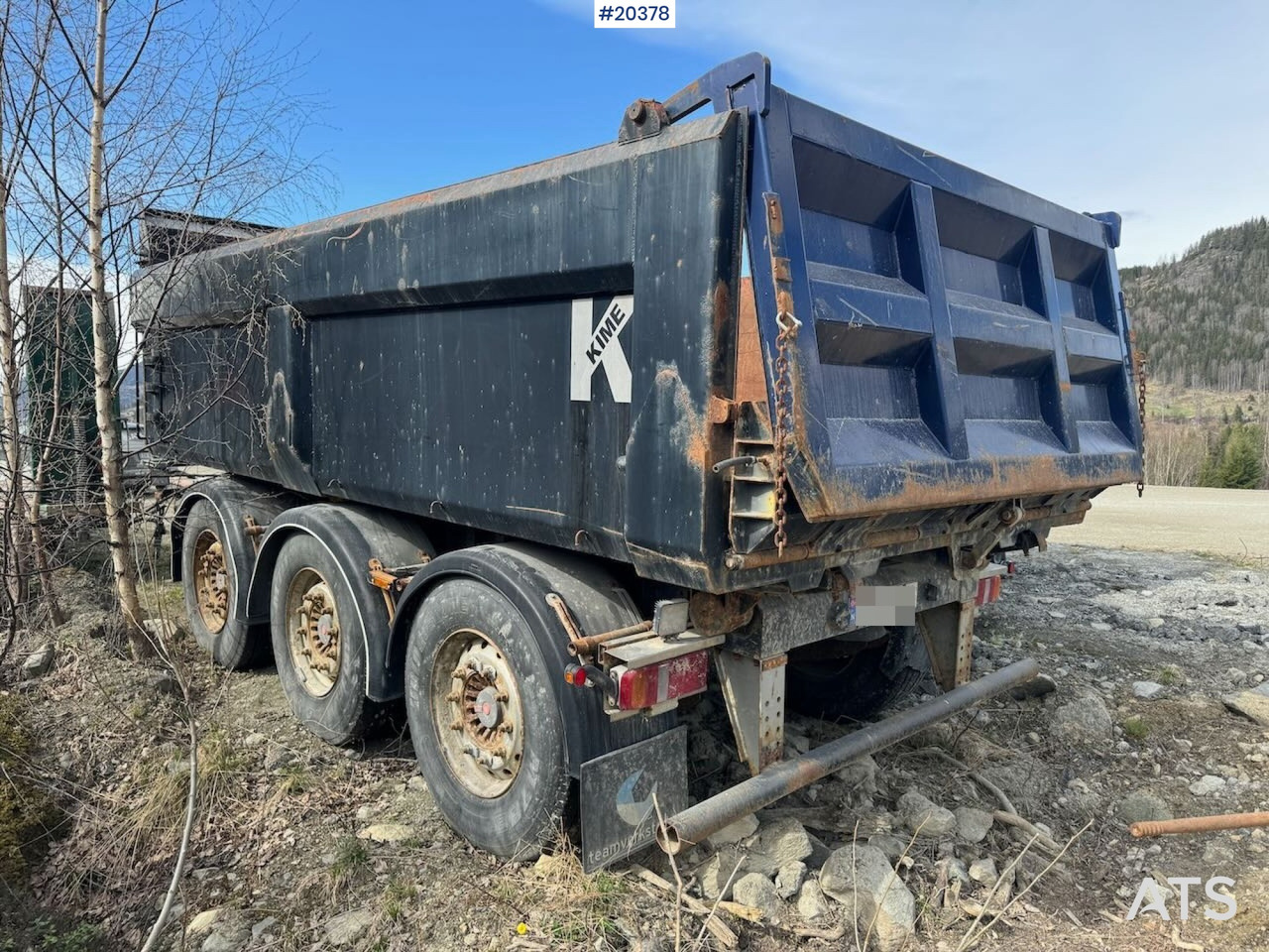 H.M Khmd 24 trippelkjerre - Tipper trailer: picture 4 H.M Khmd 24 trippelkjerre - Tipper trailer: picture 4