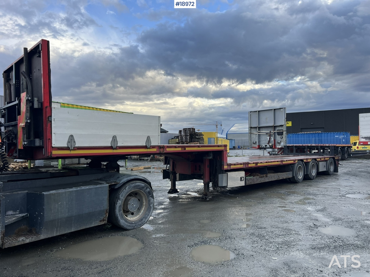 HRD 3 akslet jumbosemi m/ utrekk på 5.5 meter - Low loader semi-trailer: picture 3 HRD 3 akslet jumbosemi m/ utrekk på 5.5 meter - Low loader semi-trailer: picture 3