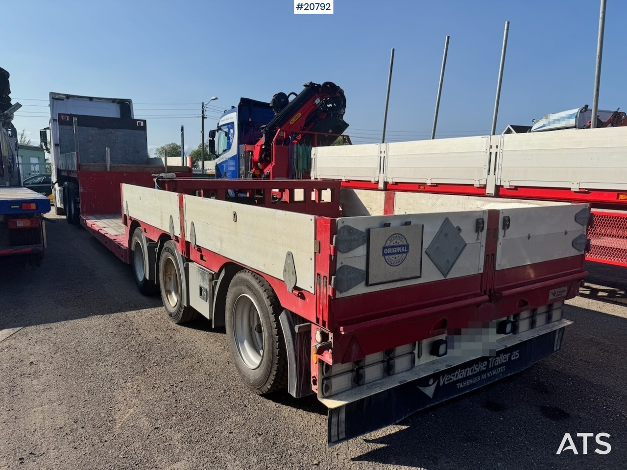 HRD Brønnsemi - Low loader semi-trailer: picture 5 HRD Brønnsemi - Low loader semi-trailer: picture 5