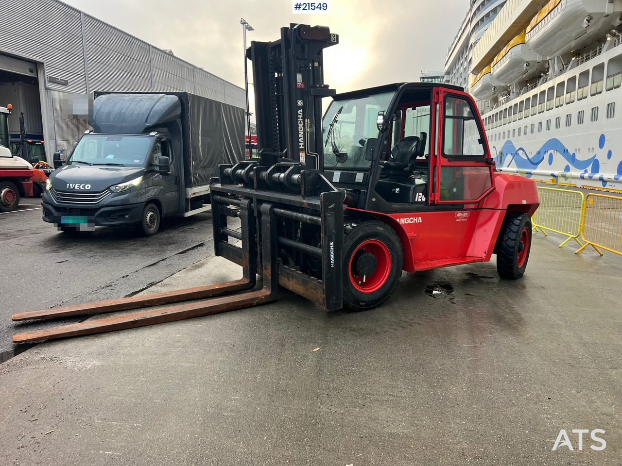 Hangcha CPCD120 Gaffeltruck m/ hydrauliske gafler, sideforskyvning og lite timer - Diesel forklift: picture 1 Hangcha CPCD120 Gaffeltruck m/ hydrauliske gafler, sideforskyvning og lite timer - Diesel forklift: picture 1