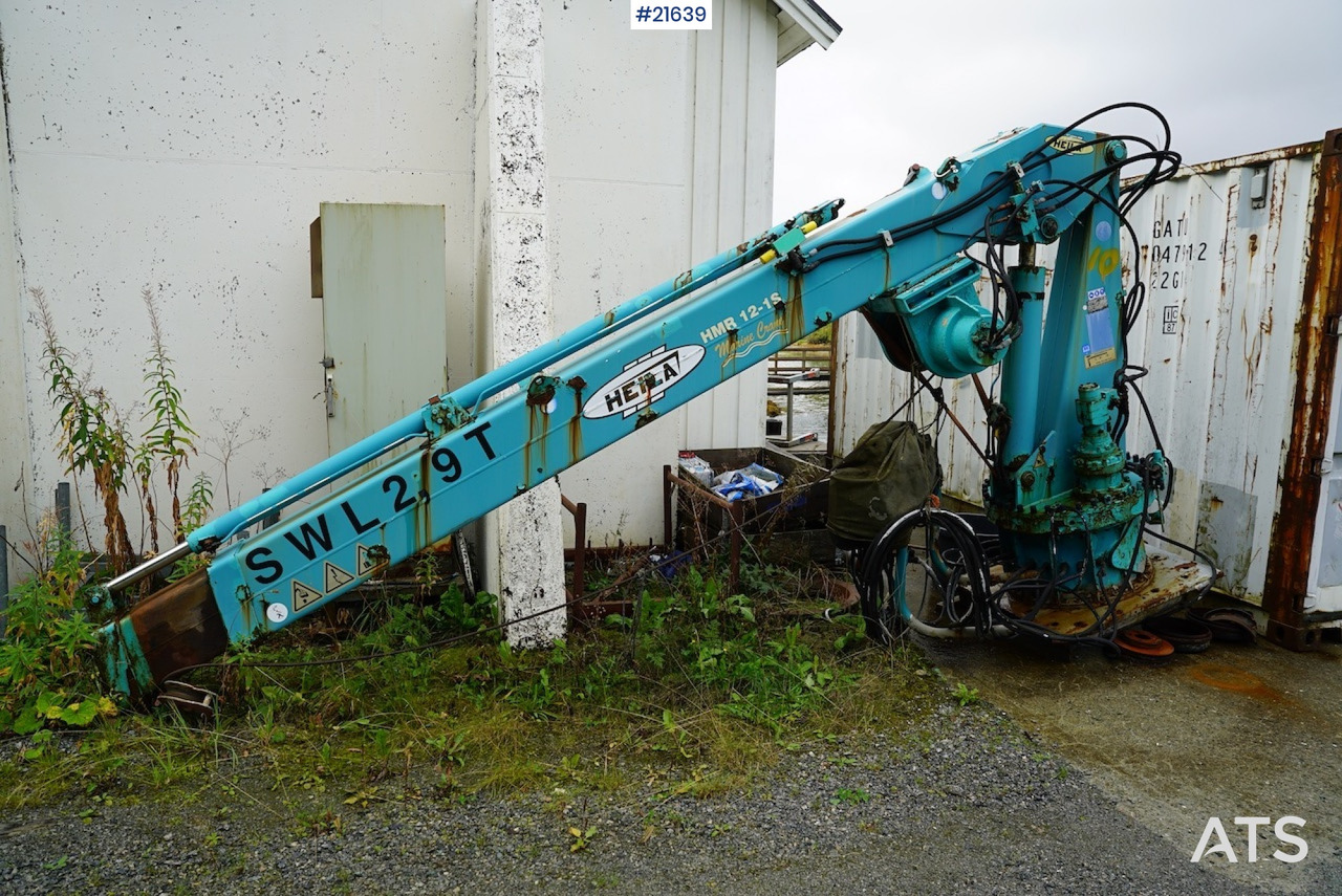 Heila Heila HMR12-1S kran med vinsj (stått på båt) - Truck mounted crane: picture 2 Heila Heila HMR12-1S kran med vinsj (stått på båt) - Truck mounted crane: picture 2