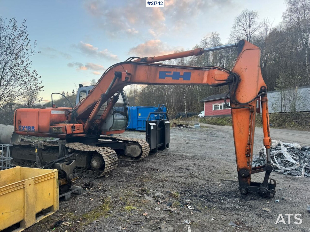 Hitachi EX165 - Crawler excavator: picture 2 Hitachi EX165 - Crawler excavator: picture 2