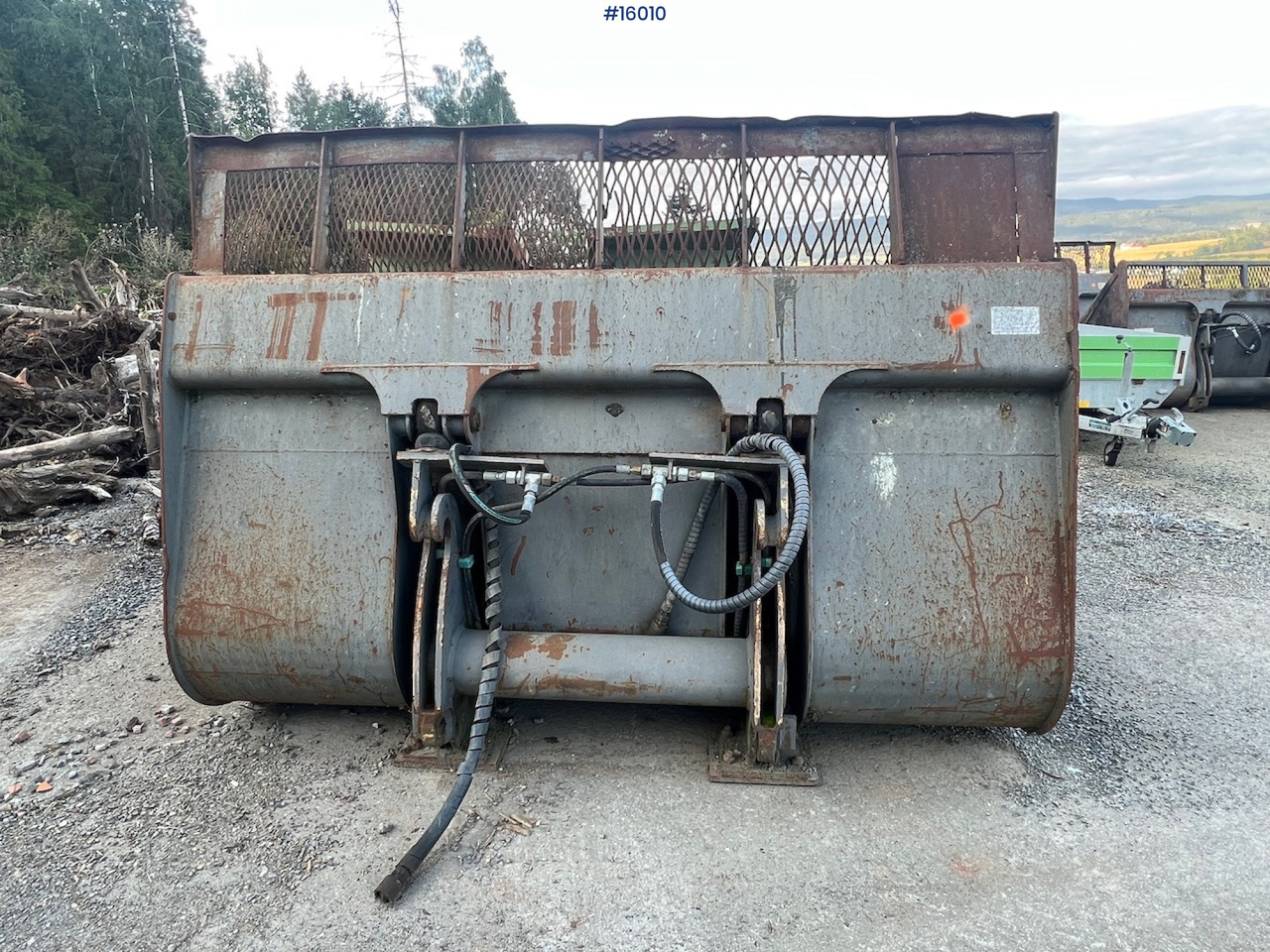 Hjullasterskuffe m/ liten BM feste - Excavator bucket for Construction machinery: picture 3 Hjullasterskuffe m/ liten BM feste - Excavator bucket for Construction machinery: picture 3