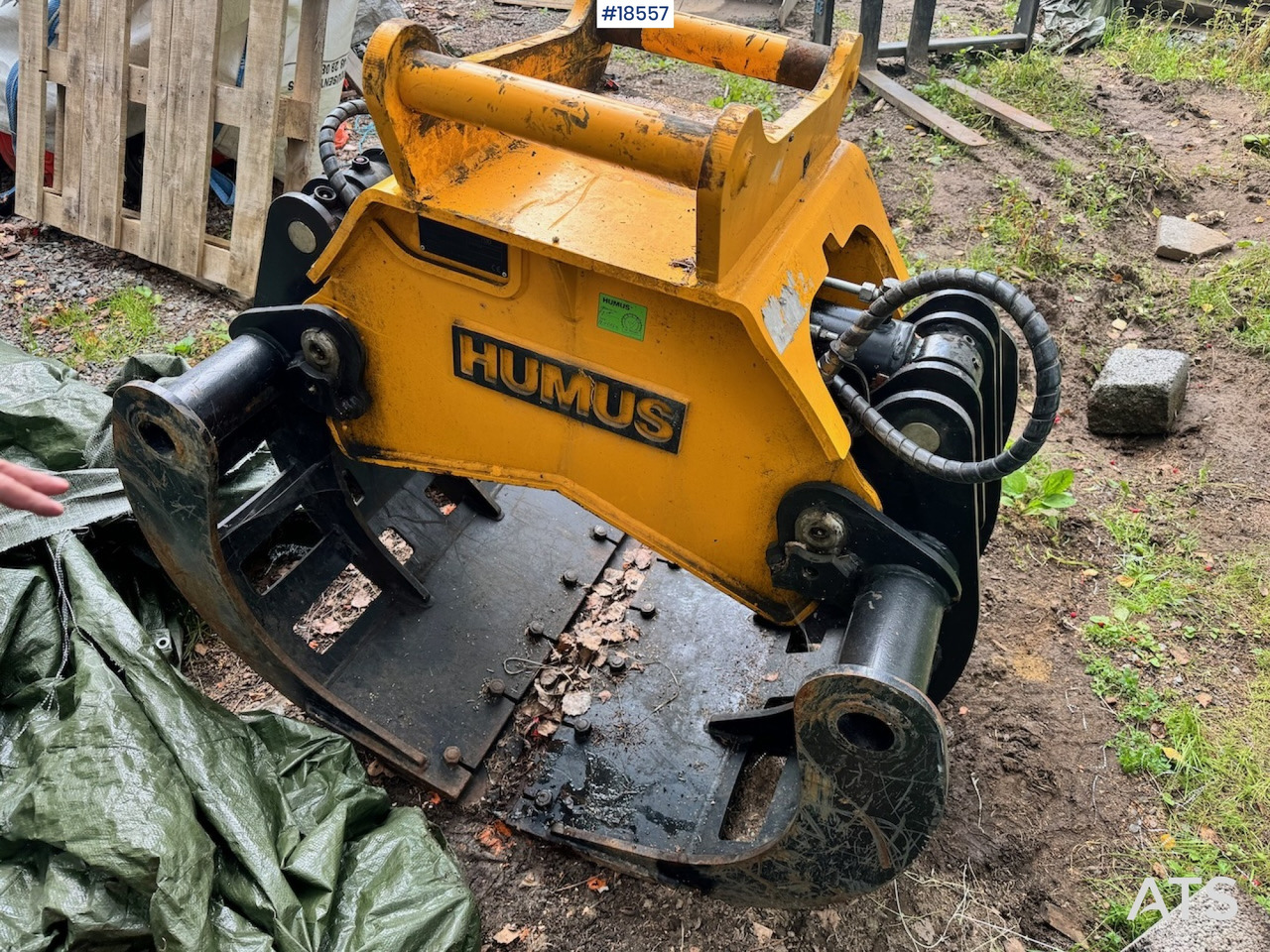 Humus SO450 Klype m/ S60 feste - Grapple for Construction machinery: picture 5 Humus SO450 Klype m/ S60 feste - Grapple for Construction machinery: picture 5