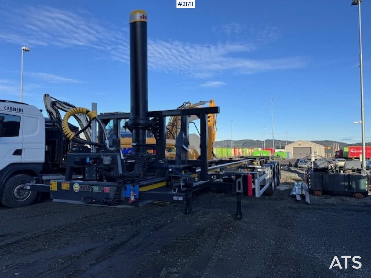 INVEPE 2025 INVIPE Containersemi med tipp - Container transporter/ Swap body semi-trailer: picture 2 INVEPE 2025 INVIPE Containersemi med tipp - Container transporter/ Swap body semi-trailer: picture 2