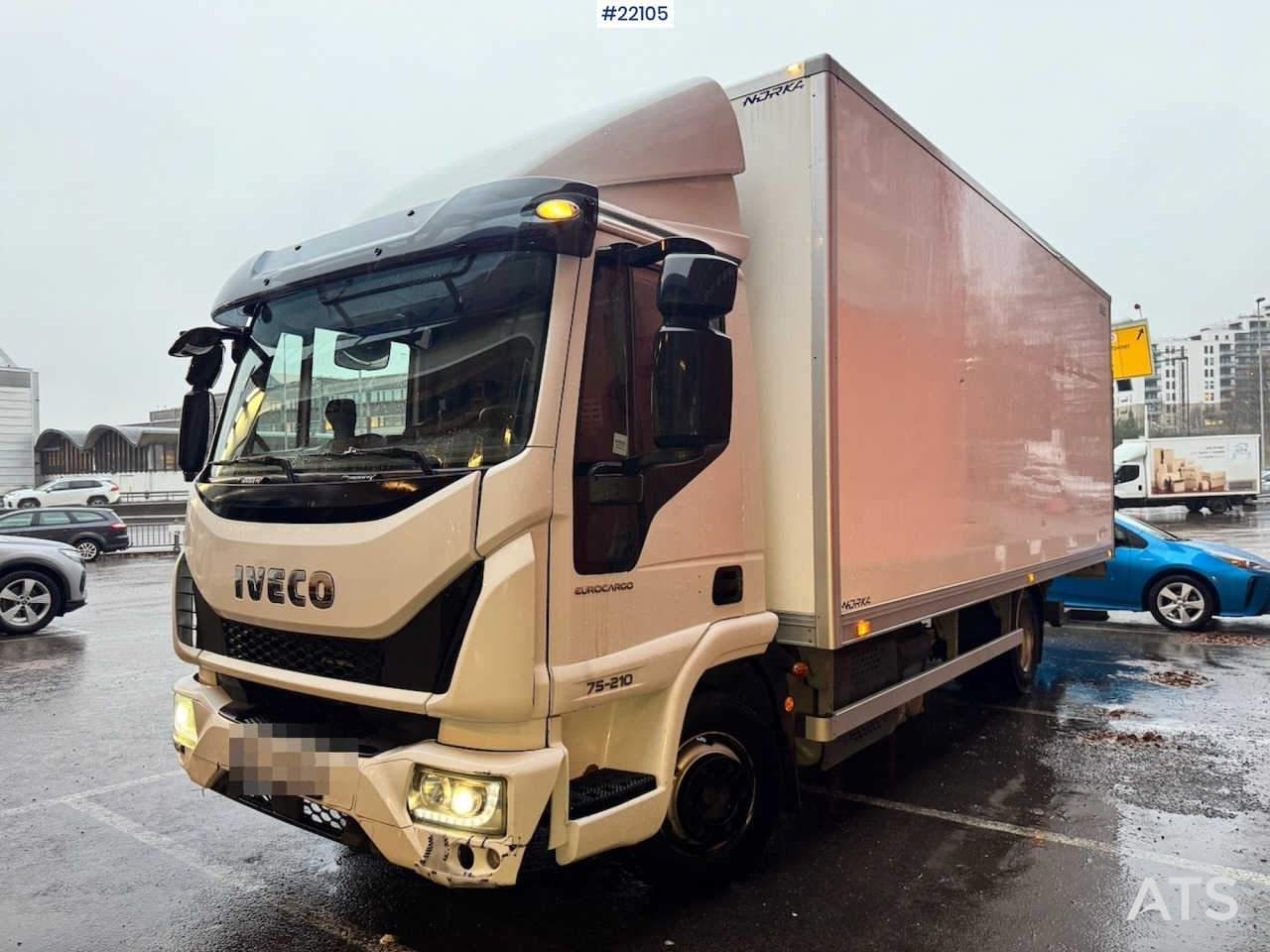 Iveco 2017 Iveco Eurocargo 75-210 Skapbil. 93 000 km! - Box truck: picture 1 Iveco 2017 Iveco Eurocargo 75-210 Skapbil. 93 000 km! - Box truck: picture 1