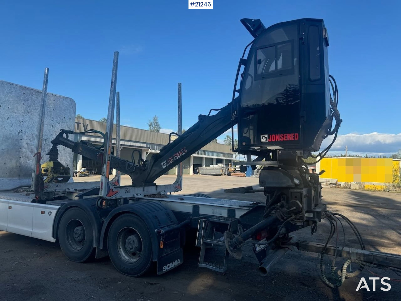 Jonsered J1088S - Truck mounted crane for Forestry equipment: picture 2 Jonsered J1088S - Truck mounted crane for Forestry equipment: picture 2