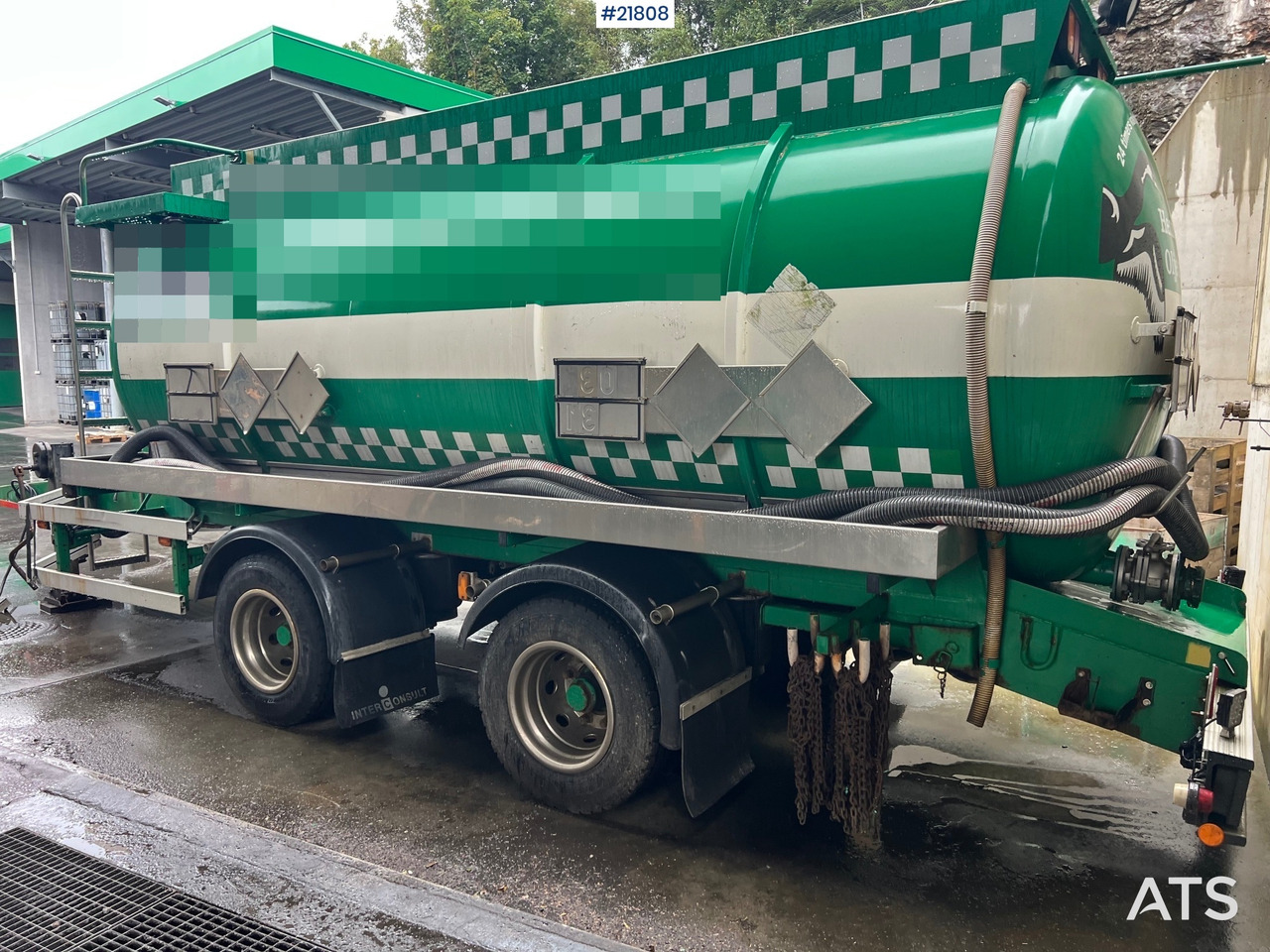 Jyki 2002 jyki ts2-15cr 2 akslet tankhenger rep.objekt - Tank trailer: picture 2 Jyki 2002 jyki ts2-15cr 2 akslet tankhenger rep.objekt - Tank trailer: picture 2