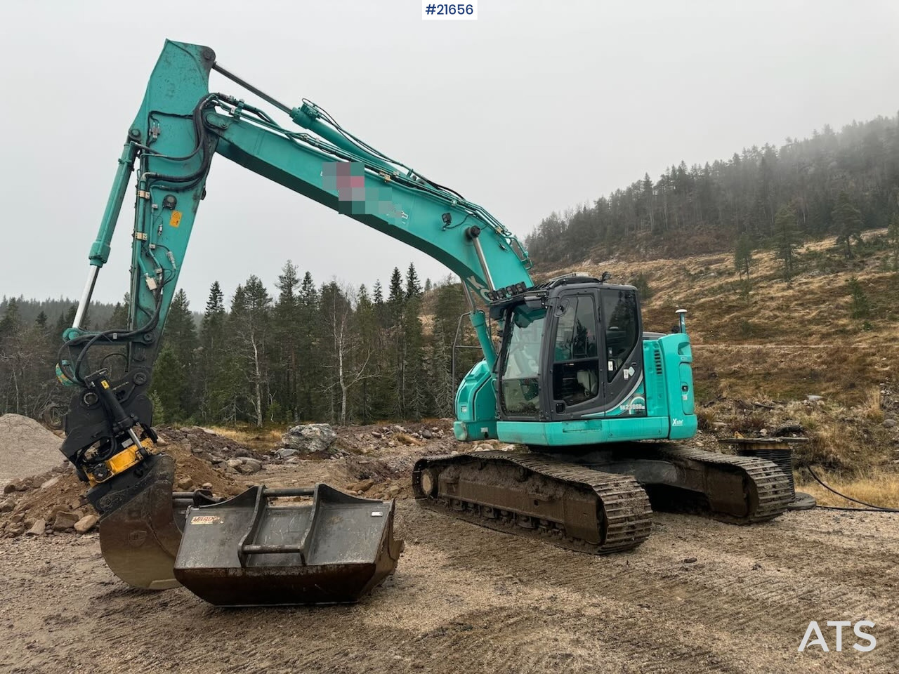 Kobelco SK230SRLC-5 Beltegraver m/ Tilt, Skuffe og GPS - Crawler excavator: picture 1 Kobelco SK230SRLC-5 Beltegraver m/ Tilt, Skuffe og GPS - Crawler excavator: picture 1