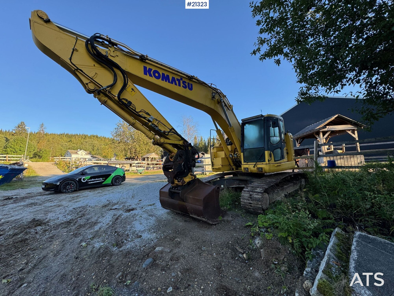 Komatsu PC228 USLC-10 m/ pusseskuffe og rotortilt! - Crawler excavator: picture 2 Komatsu PC228 USLC-10 m/ pusseskuffe og rotortilt! - Crawler excavator: picture 2