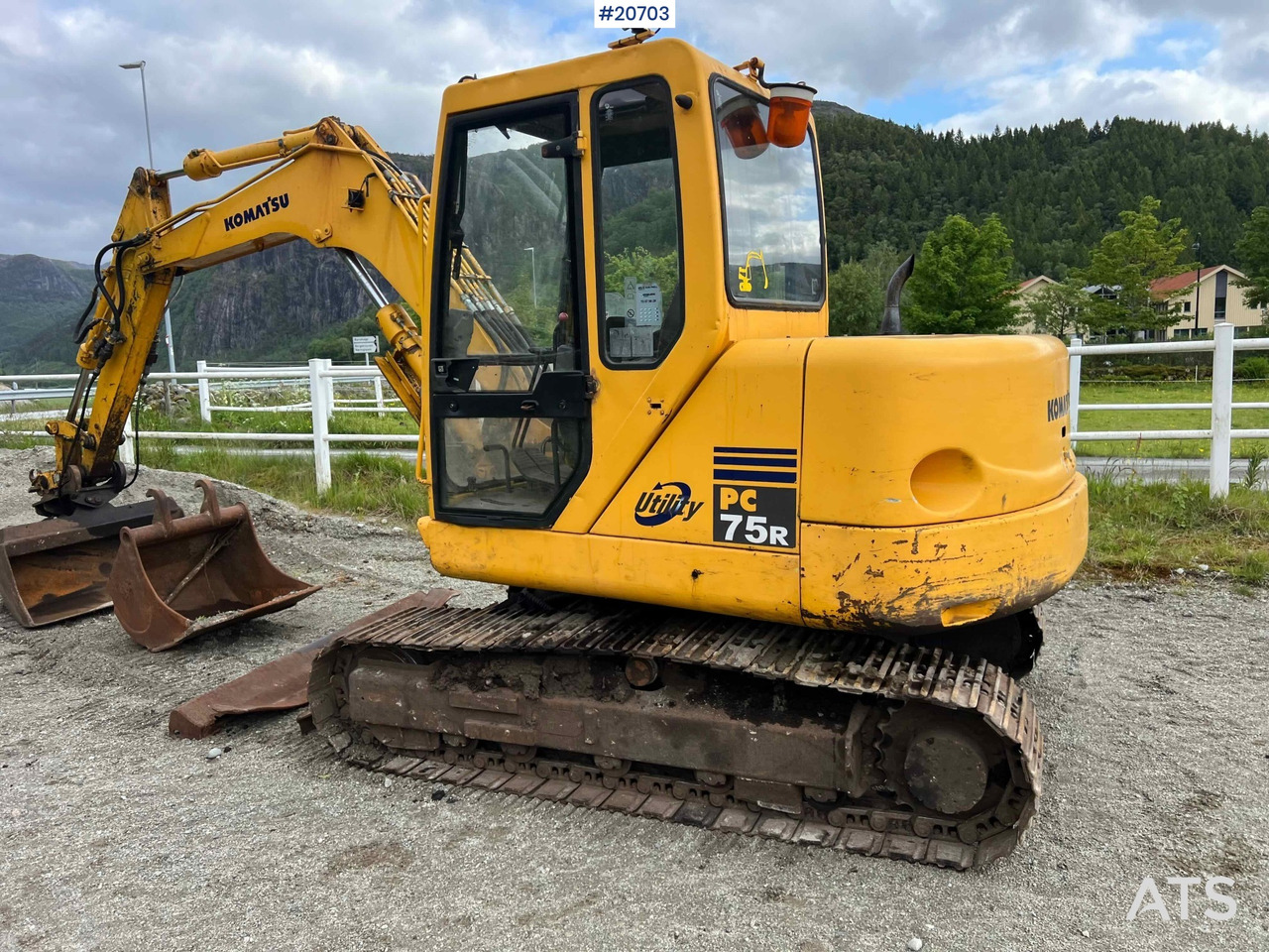 Komatsu PC75 - Excavator: picture 4 Komatsu PC75 - Excavator: picture 4