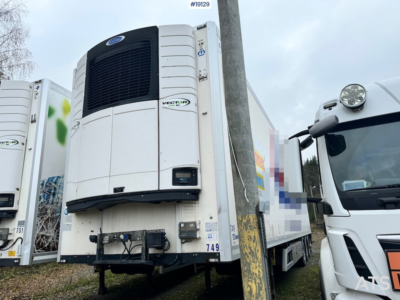 Krone Thermotrall m/ Kjøttheng - Refrigerator semi-trailer: picture 5 Krone Thermotrall m/ Kjøttheng - Refrigerator semi-trailer: picture 5