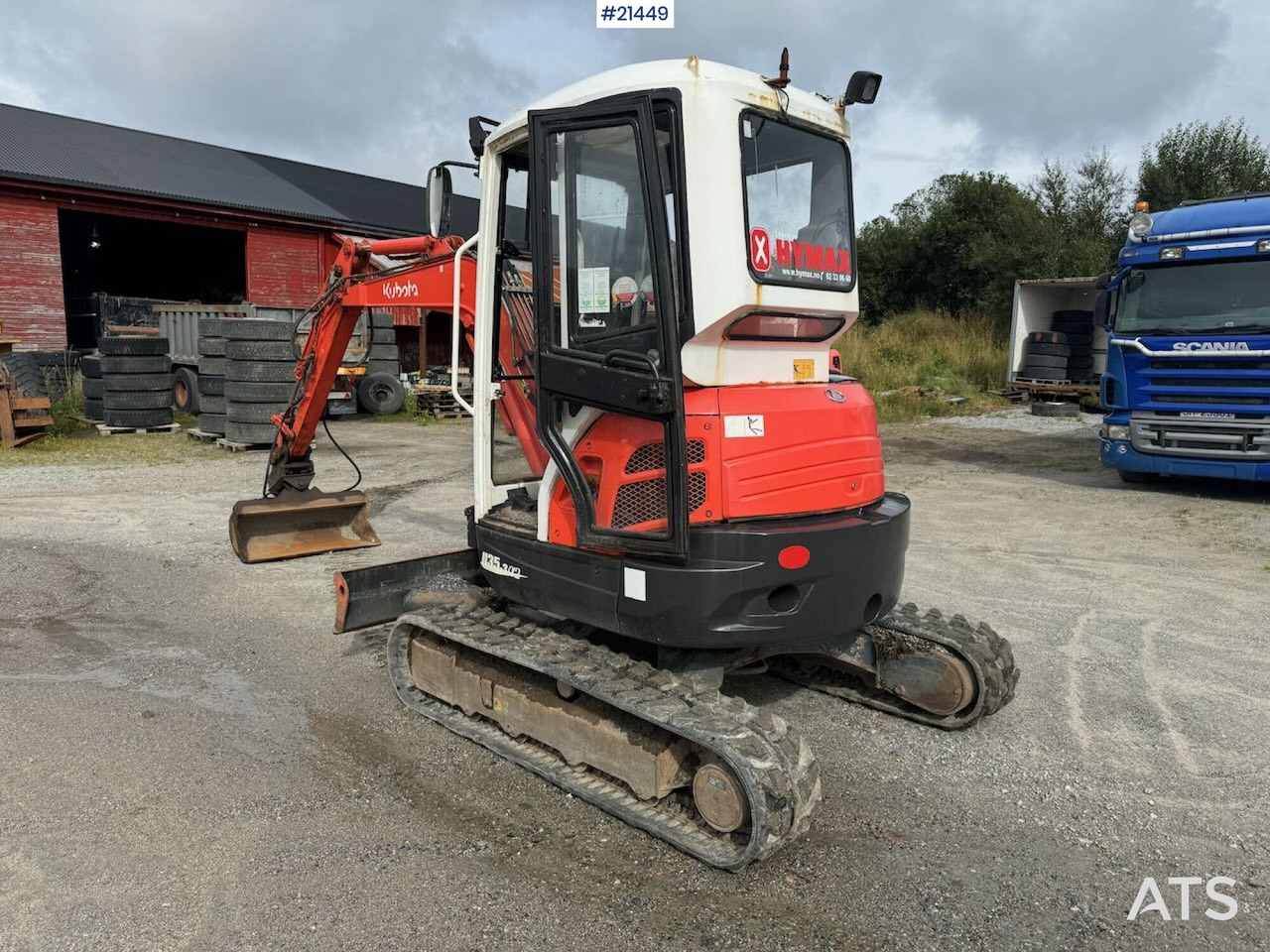 Kubota U35-3 - Mini excavator: picture 3 Kubota U35-3 - Mini excavator: picture 3