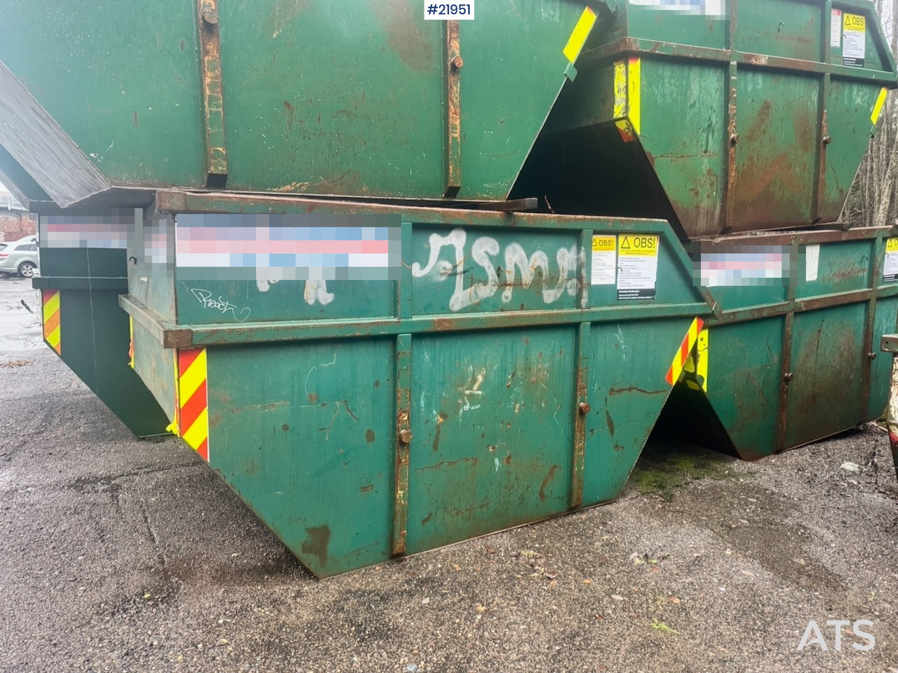 Liftcontainer 10m3 - Skip bin: picture 2 Liftcontainer 10m3 - Skip bin: picture 2