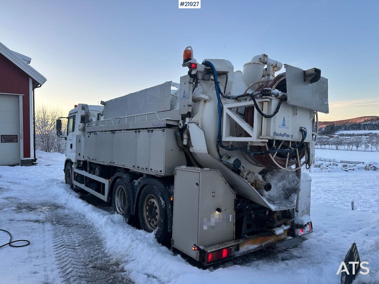 MAN TGA 26.430 6x2 sug-/spylebil m/ Maskoflex påbygg. SE VIDEO. - Vacuum truck: picture 4 MAN TGA 26.430 6x2 sug-/spylebil m/ Maskoflex påbygg. SE VIDEO. - Vacuum truck: picture 4