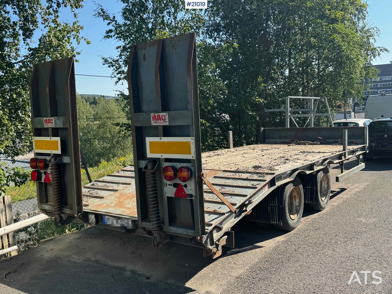 McCauley maskinhenger - Low loader trailer: picture 1 McCauley maskinhenger - Low loader trailer: picture 1