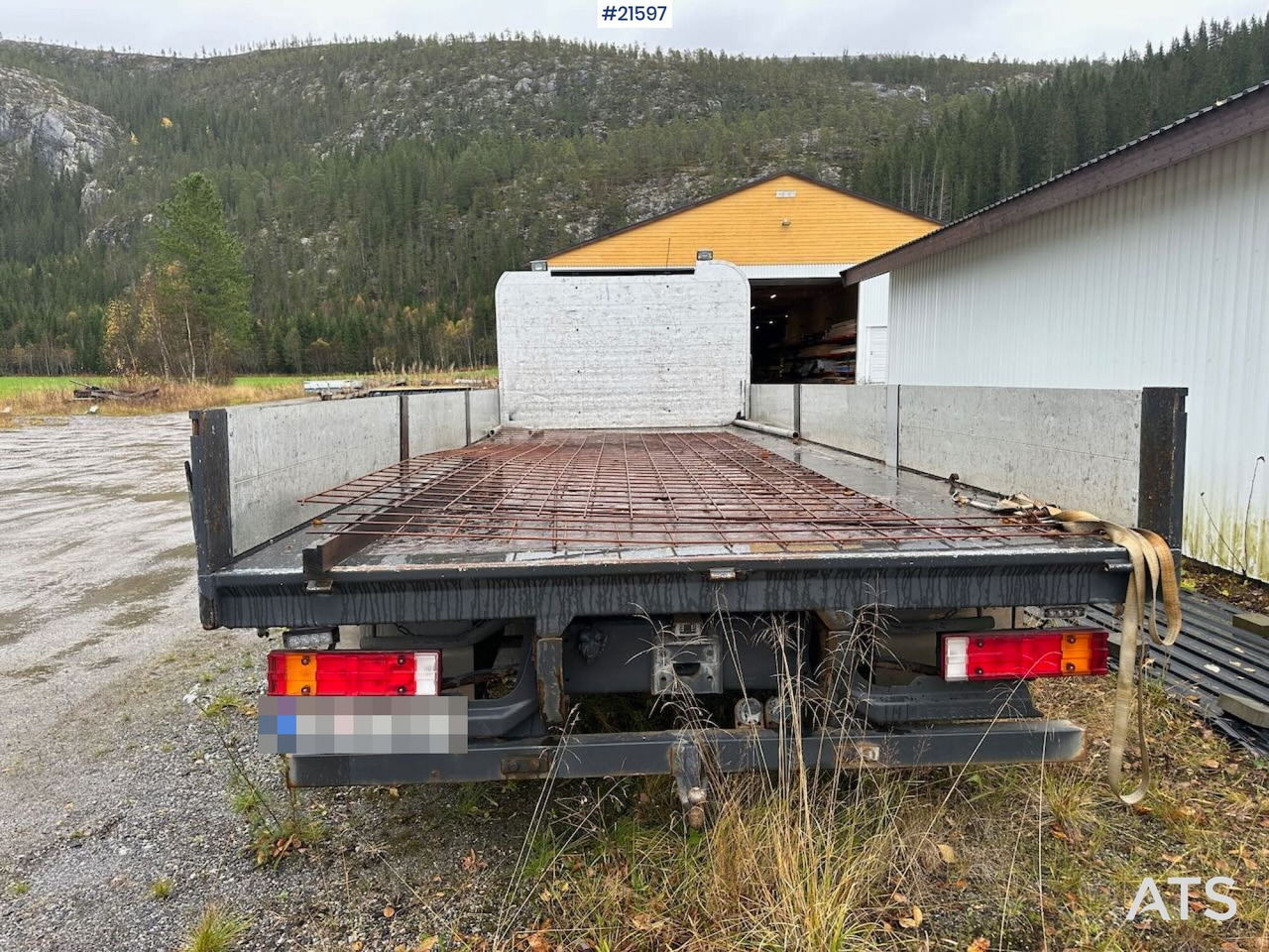 Mercedes 1524 L planbil m/ ny kompressor og vinterdekk. Ikke EU godkjent. - Dropside/ Flatbed truck: picture 5 Mercedes 1524 L planbil m/ ny kompressor og vinterdekk. Ikke EU godkjent. - Dropside/ Flatbed truck: picture 5