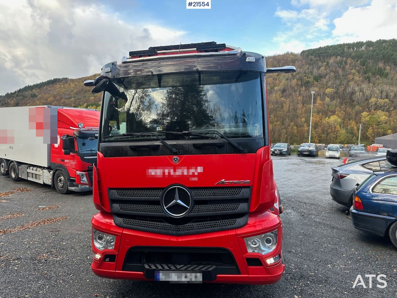 Mercedes Actros 2543 6x2 2 – kammers komprimatorbil m/ 2020 JOAB Anaconda twin påbygg - Garbage truck: picture 5 Mercedes Actros 2543 6x2 2 – kammers komprimatorbil m/ 2020 JOAB Anaconda twin påbygg - Garbage truck: picture 5