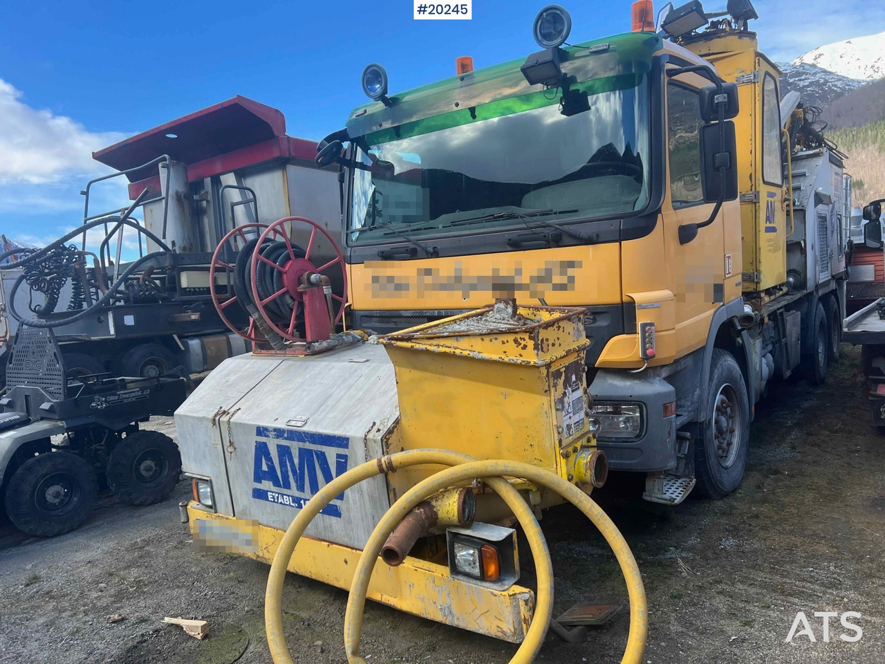 Mercedes Actros 2641 - Concrete pump truck: picture 5 Mercedes Actros 2641 - Concrete pump truck: picture 5
