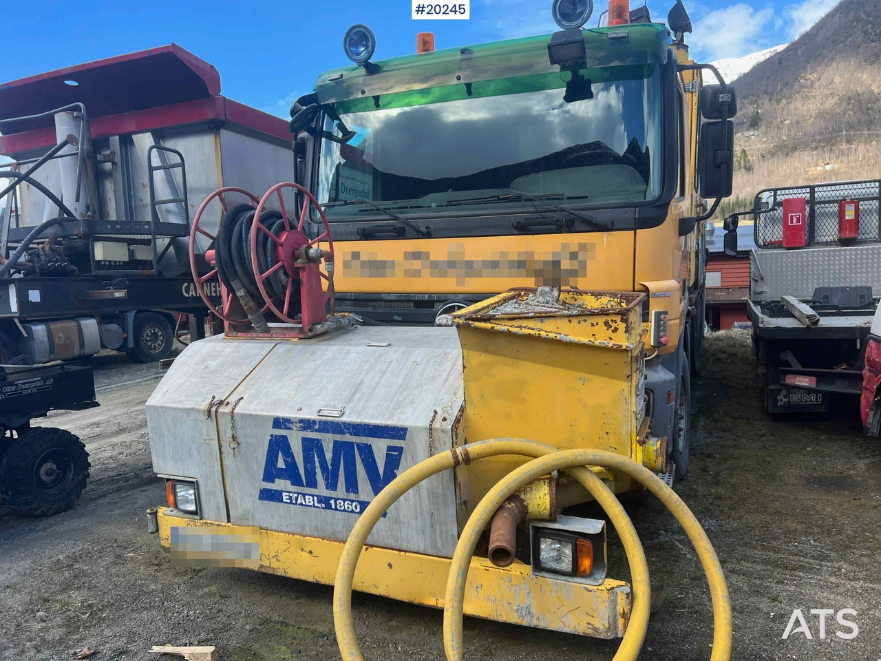 Mercedes Actros 2641 - Concrete pump truck: picture 3 Mercedes Actros 2641 - Concrete pump truck: picture 3