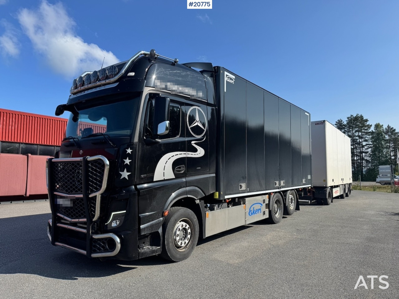Mercedes Actros - Box truck: picture 1 Mercedes Actros - Box truck: picture 1